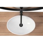 LEO Umyvadlo na desku oválné