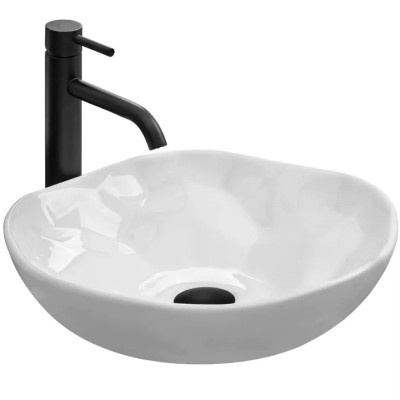 PRISCIL Umyvadlo na desku - lesk