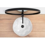 PRISCIL Umyvadlo na desku - lesk