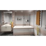 ONE 65 x 129 cm Vanová zástěna