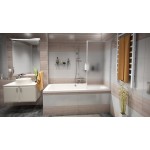 ONE 65 x 129 cm Vanová zástěna