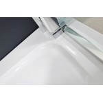 HARD 120x80x3,5 obdélníková mramorová vanička