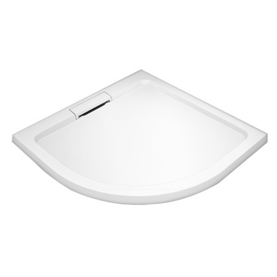 HARD 90x90x3,5 čtvrtkruhová mramorová vanička