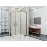 NATALI HARD 100x80 Grape Pravý Sprchový kout asymetrický