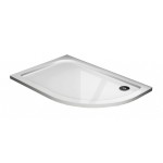 NATALI ROCKY 100x80 Grape Levý Sprchový kout asymetrický