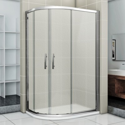 NATALI 100x80 Grape Sprchová zástěna asymetrická