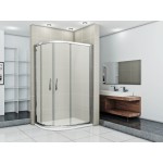 NATALI 120x90 Grape Sprchová zástěna asymetrická