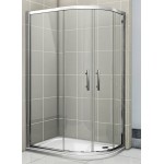 NATALI ROCKY 90x80 Clear Levý Sprchový kout asymetrický