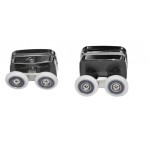 NATALI ROCKY 90x80 Clear Pravý Sprchový kout asymetrický