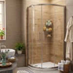 NATALI ROCKY 90x80 Clear Pravý Sprchový kout asymetrický