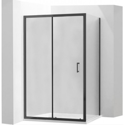 ADELA COMBI 105x70 Black Sprchová zástěna obdélníková