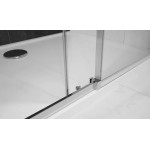 NOX COMBI 140x80 Levá Luxusní Sprchová zástěna