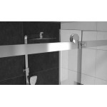 NOX COMBI 140x80 Levá Luxusní Sprchová zástěna