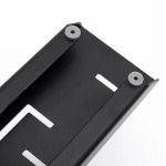 G-900 BLACK Sprchový odtokový podlahový žlab