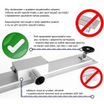 W-1000 N Well Sprchový odtokový podlahový žlab