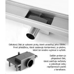 W-1000 N Well Sprchový odtokový podlahový žlab