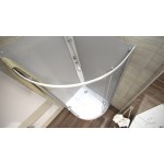 BIANCA 100x80 levá Feel Sprchový box