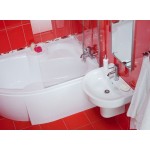 GELA 170 x 105 pravá Hopa akrylátová vana