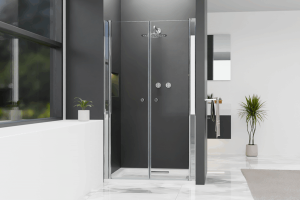 BETA 103 Grape Well Sprchové dveře do niky dvoukřídlé