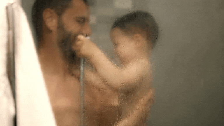 OVER 80 Čiré Sprchové dveře dvoukřídlé