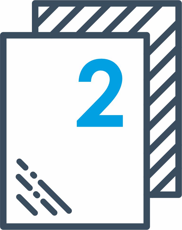 2 typy výplní a rámů