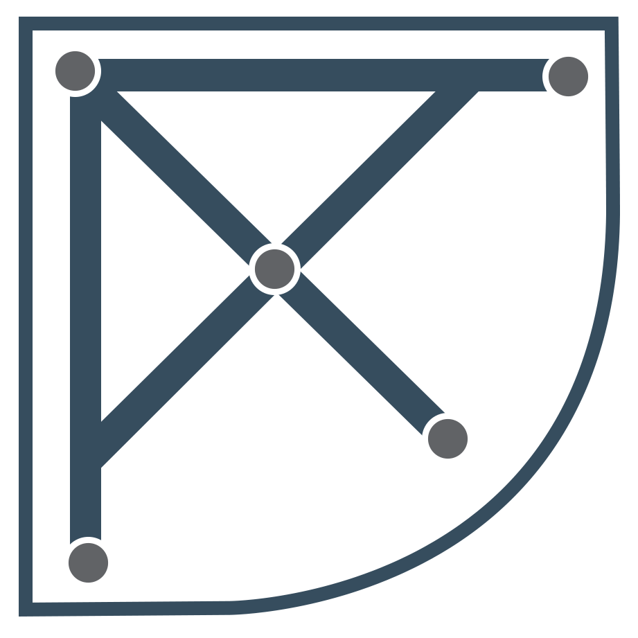 Kovový rám s nožičkami