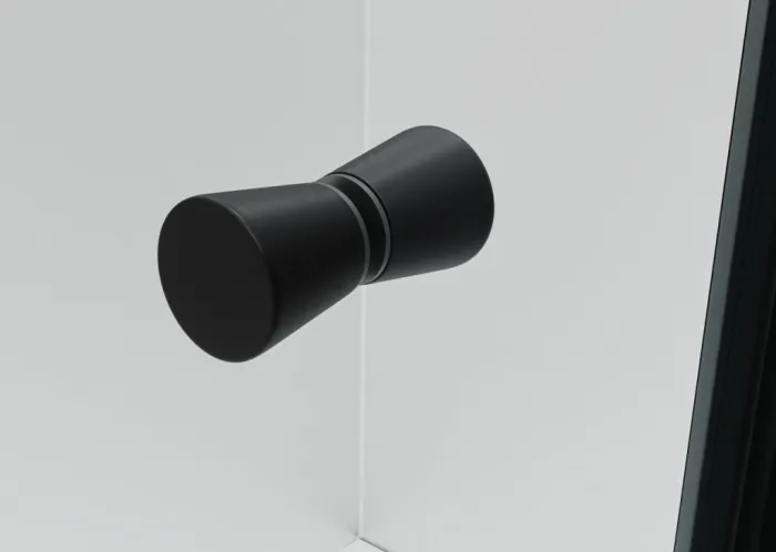 NICOL COMBI II Black 90x120x90 Čiré Sprchový kout s posuvnými dveřmi