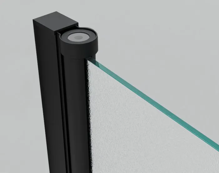 ALFA COMBI 100x90 Black/Grape Obdélníková sprchová zástěna