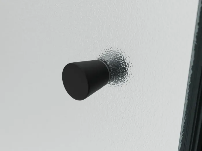 ALFA COMBI 100x90 Black/Grape Obdélníková sprchová zástěna