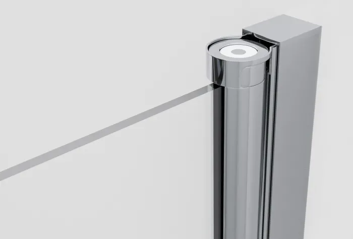 Sprchová zástěna 150x90, obdélníková, grape, černá (105+50/90) - ALFA LINE COMBI