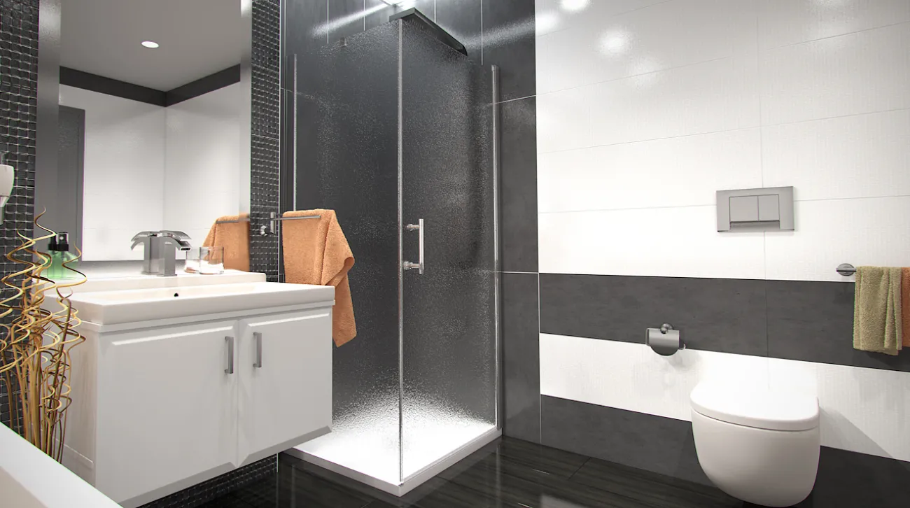 ALFA ROCKY 70 x 70 cm Grape Well Luxusní čtvercová sprchová zástěna s mramorovou vaničkou