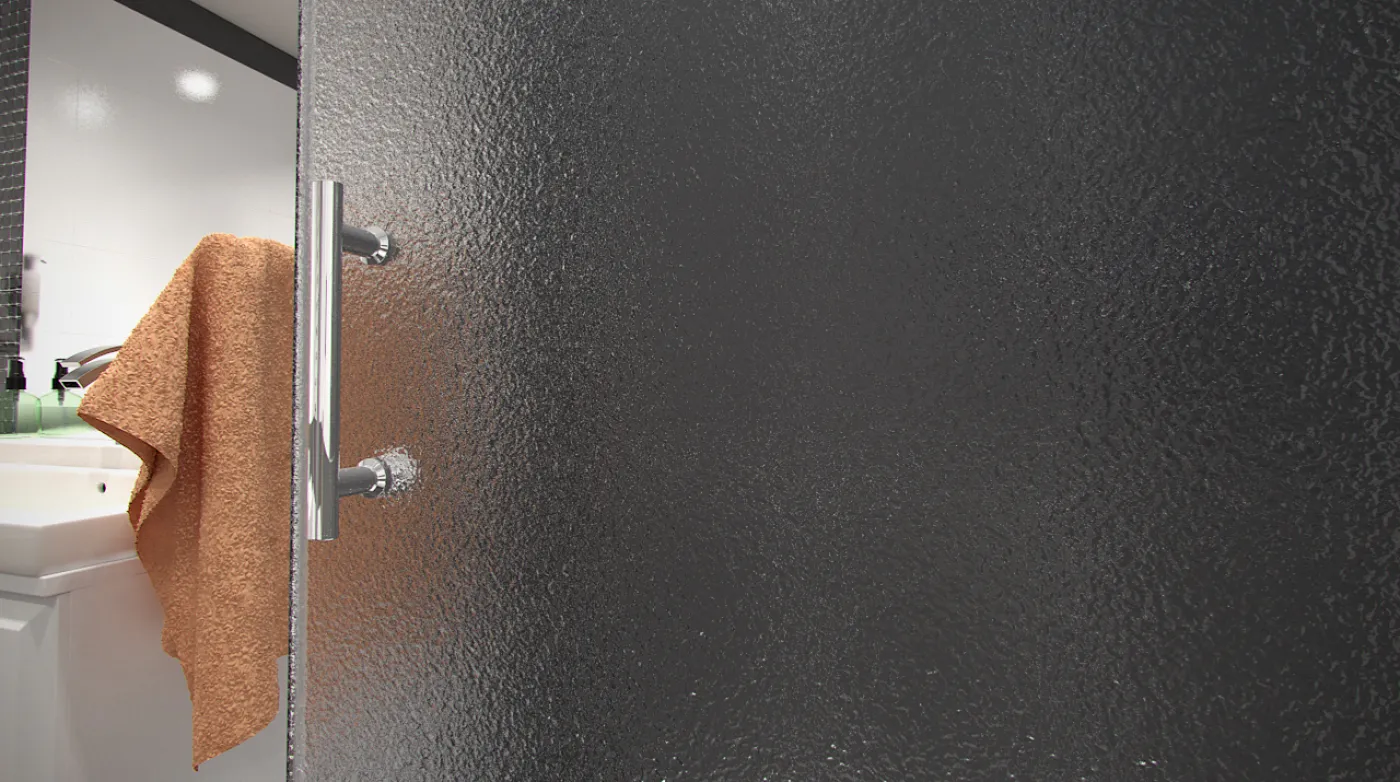 ALFA COMBI 95 x 100 cm Grape Luxusní sprchová zástěna