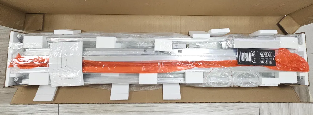 AFTER 130 Clear Třídílné posuvné sprchové dveře