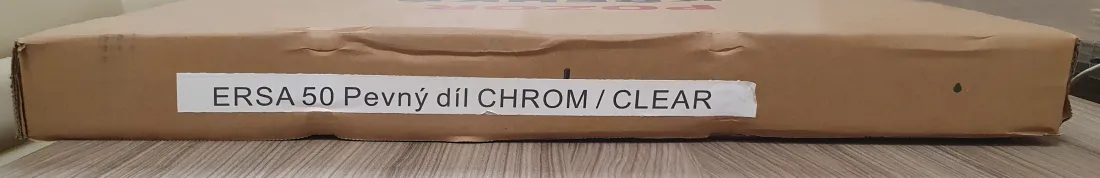 ERSA 120 Čiré Pevná sprchová zástěna walk-in