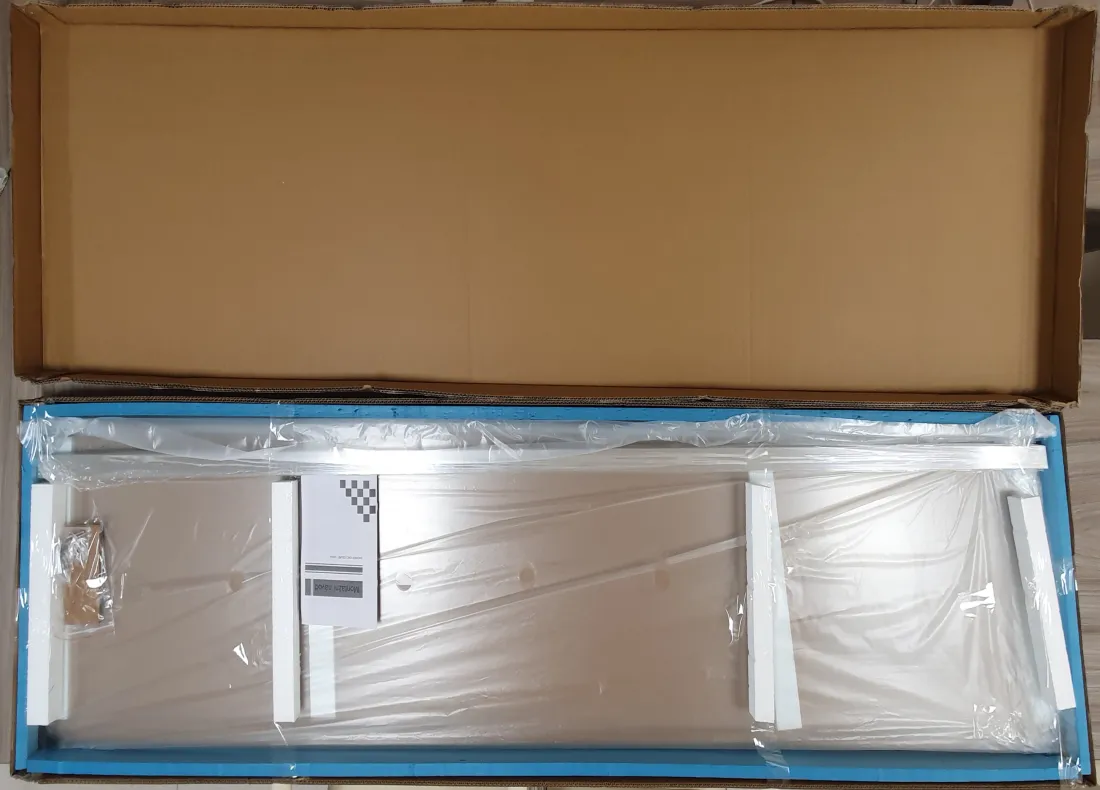 ERSA 120 Čiré Pevná sprchová zástěna walk-in