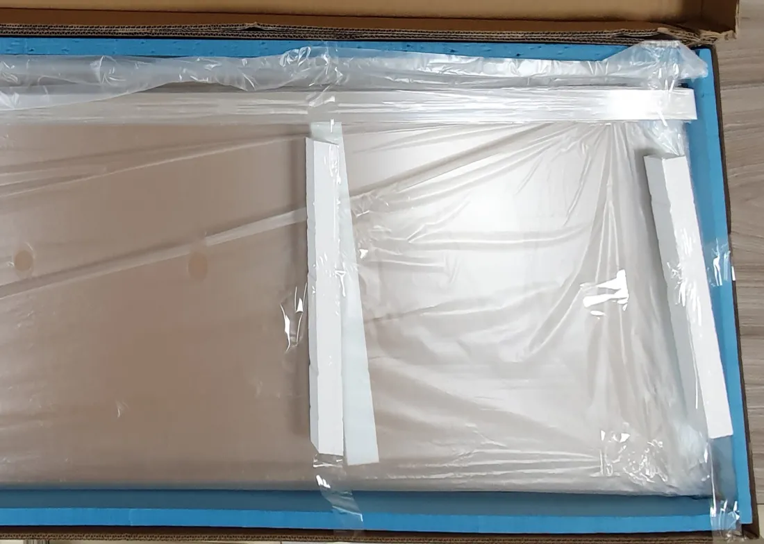 ERSA 120 Čiré Pevná sprchová zástěna walk-in