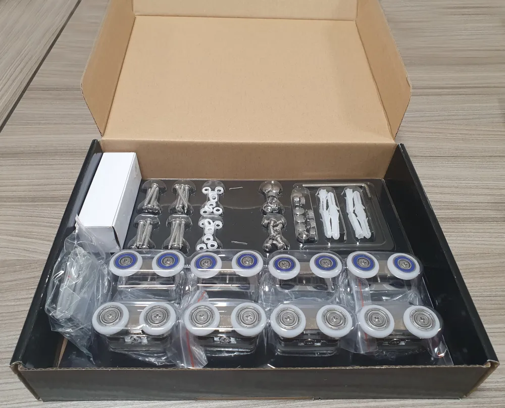 NATALI HARD 90x80 Clear Levý Sprchový kout asymetrický