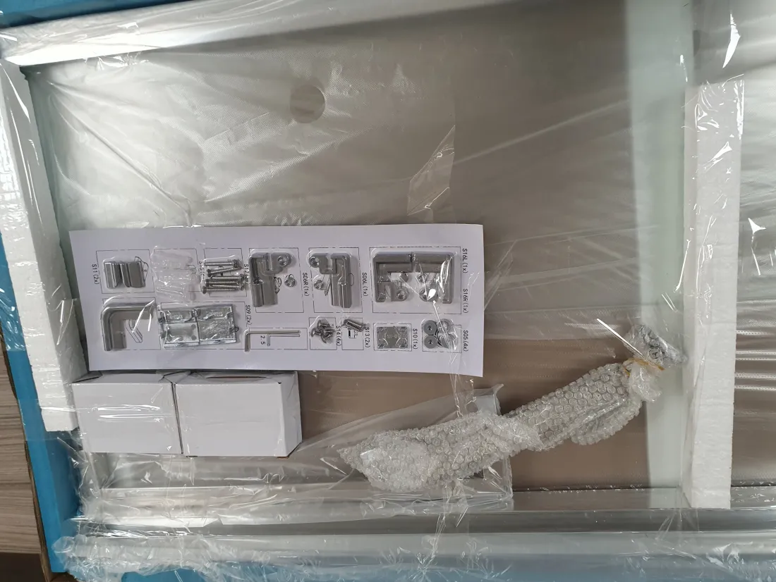 RIKA COMBI 100x100 pravý Grape Sprchový kout čtvercový