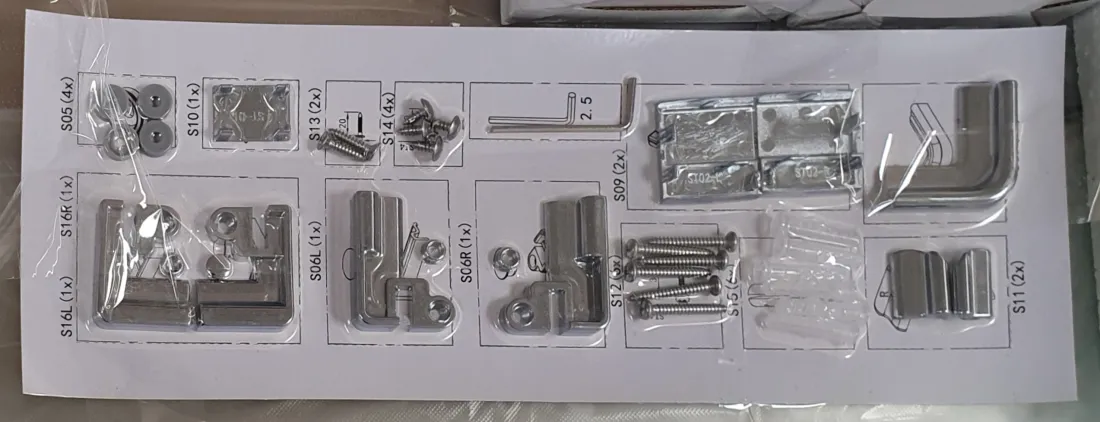 RIKA COMBI 100x100 pravý Grape Sprchový kout čtvercový