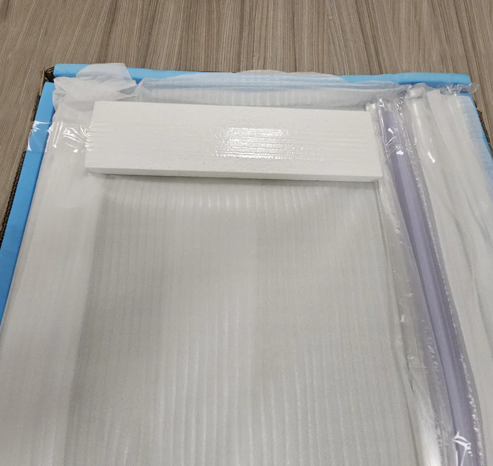 BETA Chrom 135 Grape Sprchové dveře do niky dvoukřídlé