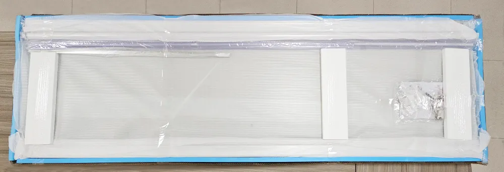 BETA Chrom 135 Grape Sprchové dveře do niky dvoukřídlé