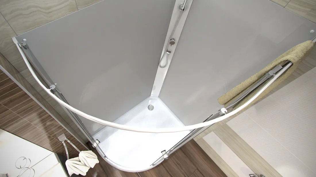 BIANCA 120x80 pravá Sprchový box