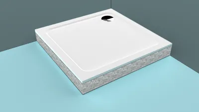 ROCKY 120x70x3 obdélníková mramorová vanička