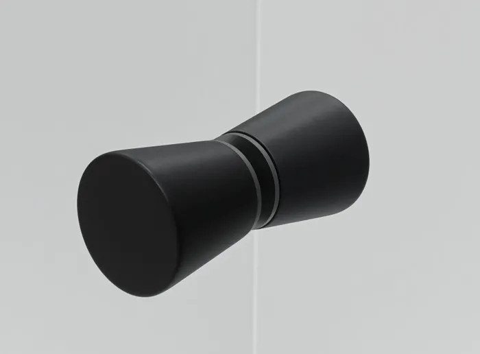 POINT BLACK ROCKY 90x80 Clear Obdélníkový sprchový kout s mramorovou vaničkou