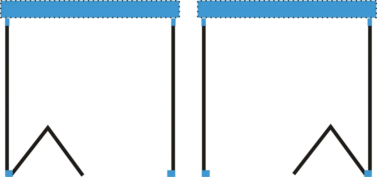 DELTA COMBI II 90x80x90 Clear Sprchový kout nástěnný