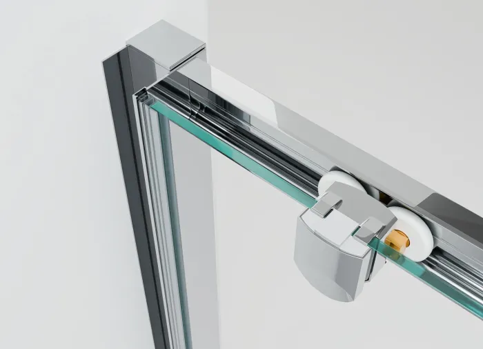 NICOL 110 grape Well sprchové dveře do niky