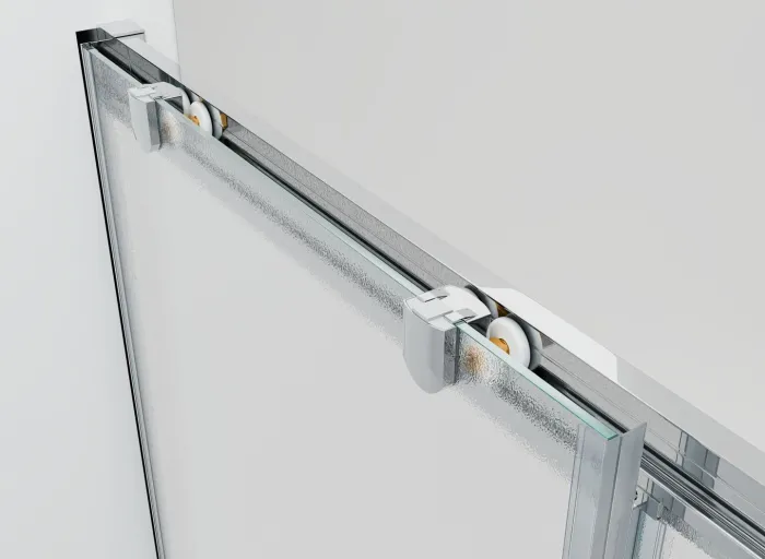 NICOL COMBI II Chrom 80x120x80 Grape Sprchový kout s posuvnými dveřmi