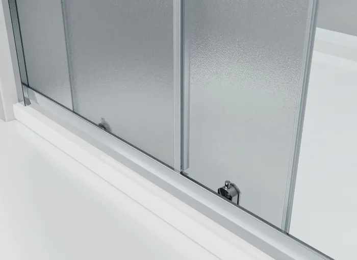 NICOL Chrom 150 grape Sprchové posuvné dveře do niky