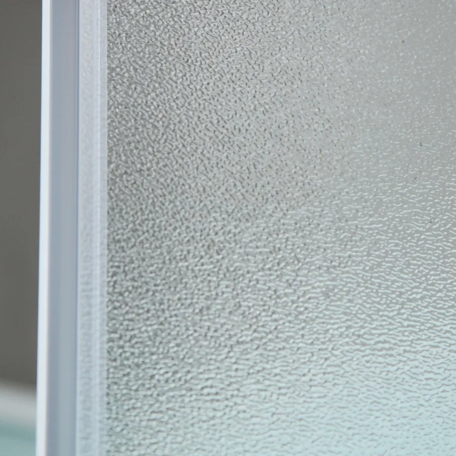 NOTRE ROCKY 100 BÍLÝ Sprchový box čtvrtkruhový s mramorovou vaničkou