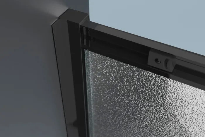 POINT BLACK 100x90 Grape Obdélníková sprchová zástěna